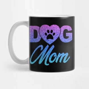 Dog Mom Shirts for Women Cute Letter Print Pet Lover Paw Mug